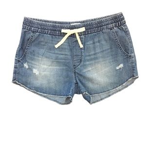 Signature Levi Strauss Shorts cut off Denim  Blue Size L ( A 5)